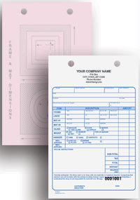FR248 Picture Framing Register Form - Carbonless