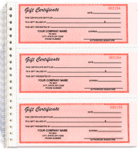 GC791, Gift Certificates