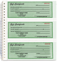 GC792, Gift Certificates