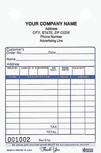 Register Form GS203 General Sales - Carbonless