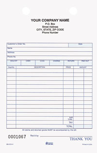 Register Form GS223 General Sales - Carbonless