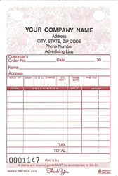 Register Form GS252 General Sales - Carbonless