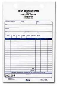 GSA244 Auto Service Register Form - Carbonless