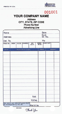 GSCC653 General Sales Forms, Snap-A-Part - Carbonless