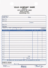 GSD204 Sales Delivery Register Form - Carbonless