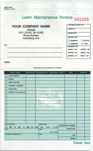 LMCC793 Lawn Maintenance Invoice - Detached Carbonlesss
