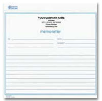 MLCC802 Memo Letter, Snap-A-Part - Carbonless