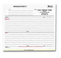 MRM859 Message/Reply Memo - Carbon, Snap-A-Part