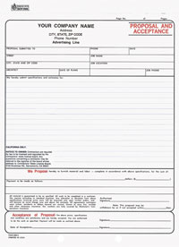 PACC693 Proposal and Acceptance - Carbonless, Snap-A-Part