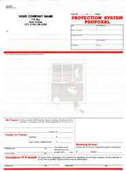 PCCC864 Protection System Proposal - Detached Carbonless