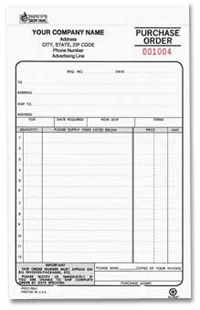 POCC706 Purchase Order, Snap-A-Part - Carbonless