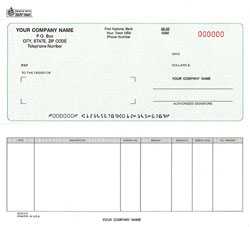 Snap-A-Part SC614 Accounts Payable Check - Carbon