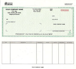 Snap-A-Part SCCC382 Accounts Payable Security Check - Carbonless