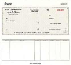 Snap-A-Part SCCC384 Accounts Payable Security Check - Carbonless