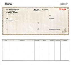 Snap-A-Part SCCC483 Accounts Payable Security Check - Carbonless