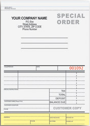 SOCC695 Special Order Form, Snap-A-Part - Carbon