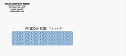 ENV430321SS Single Window Inside Tint Laser and Continuous Self-Seal Envelope