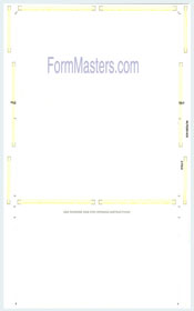 WLPSZSTK14WHCK Pressure Seal Mailer - Z-Fold - White - 28lb Laser Check Stock