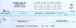 CCKD47CS DISBURSEMENT ONE-WRITE CHECK