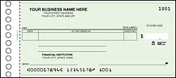 DEL116011 - CASH DISBURSEMENT PERSONAL ONE-WRITE CHECK