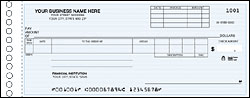 DEL133011 - COMB DISB-PAYROLL ONE-WRITE CHECK