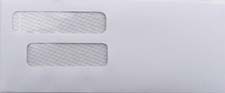 DWE875 - ONE-WRITE CHECK DOUBLE WINDOW ENVELOPE