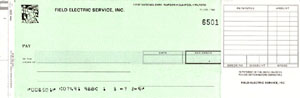 NBS2281 - CASH DISBURSEMENT ONE-WRITE CHECK