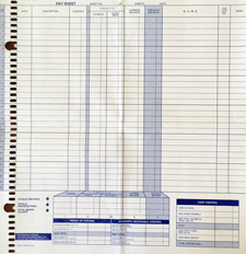 T3002NC HEALTHCARE DAY SHEET