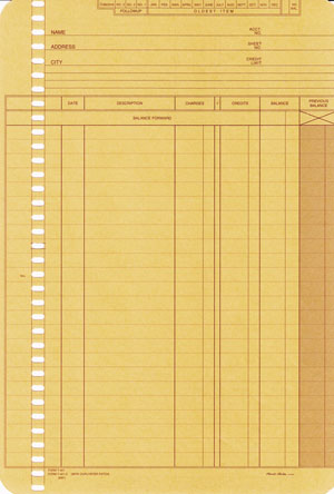 T401 ACCTS RECEIVABLE LEDGER