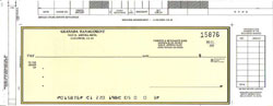 UP824  TOP-WRITE CASH DISBURSEMENT ONE-WRITE CHECK