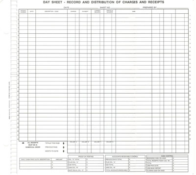 W60002J HEALTHCARE DAY SHEET