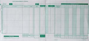 WCDJ170NC CASH DISBURSEMENT JOURNAL - 15 Columns