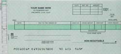 WCK1 DISBURSEMENT ONE-WRITE CHECK