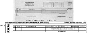 WCK18CAANBP COMB DISB-PAYROLL ONE-WRITE CHECK