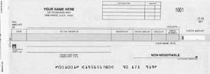 WCKD11 DISBURSEMENT ONE-WRITE CHECK