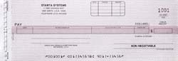 WCKD190 CASH DISBURSEMENT ONE-WRITE CHECK