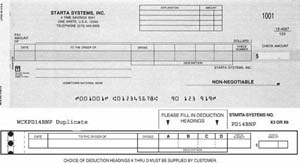 WCKPD14BNP COMB DISB-PAYROLL ONE-WRITE CHECK