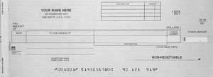 WCKPD14C CASH DISBURSEMENT ONE-WRITE CHECK