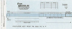 WCKPD15CS COMB DISB-PAYROLL ONE-WRITE CHECK