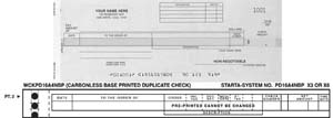 WCKPD16A4NBP COMB DISB-PAYROLL ONE-WRITE CHECK