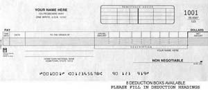 WCKPD18 COMB DISB-PAYROLL ONE-WRITE CHECK