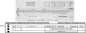 WCKPD18A4NBP COMB DISB-PAYROLL ONE-WRITE CHECK