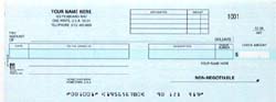 WCKPD35CS DISBURSEMENTS ONE-WRITE CHECK