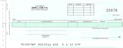 WCKTA3 DISBURSEMENT CHECK-TRUST