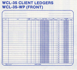 WCL3S CLIENT LEDGER