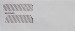 WDWE3 - DOUBLE WINDOW ENVELOPE