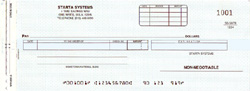 WFP800CG CASH DISBURSEMENT ONE-WRITE CHECK - ATTORNEY