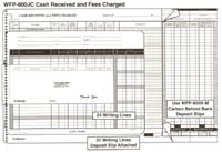 WFP800JC CASH RECEIVED-FEES JOURNAL