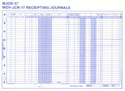 WJCR17 - CASH RECEIPTS JOURNAL