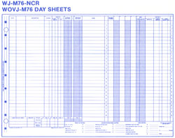 WJM76NCR HEALTHCARE DAY SHEET